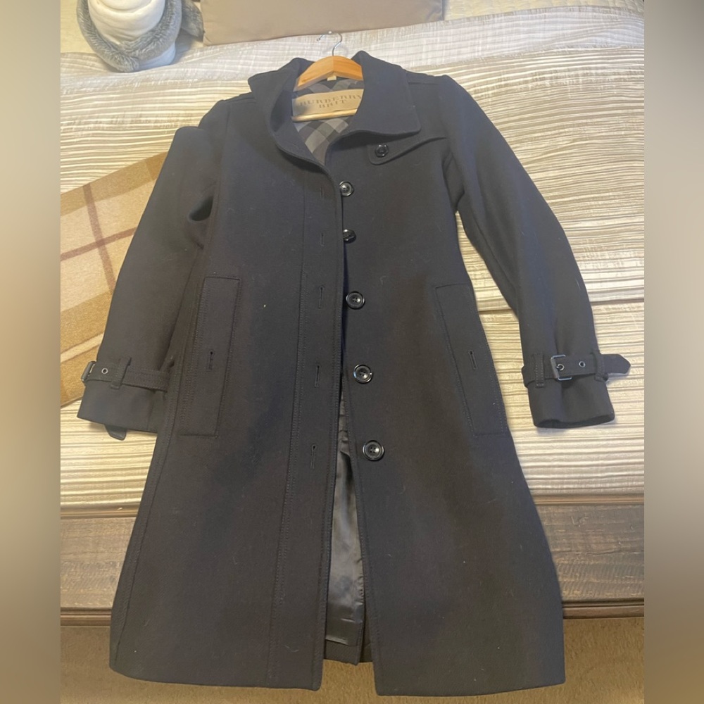 Burberry Gibbsmoore Wool Cashmere Coat